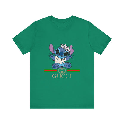 Stitch Gucci Unisex Jersey Short Sleeve Tee - CreativeRino