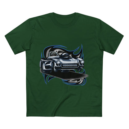 Classic Car Graphic Tee - Retro Automotive T-shirt Design for Car Enthusiasts - CreativeRino