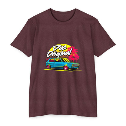 Retro Car Graphic T-Shirt - Das Original - Unisex CVC Jersey - CreativeRino