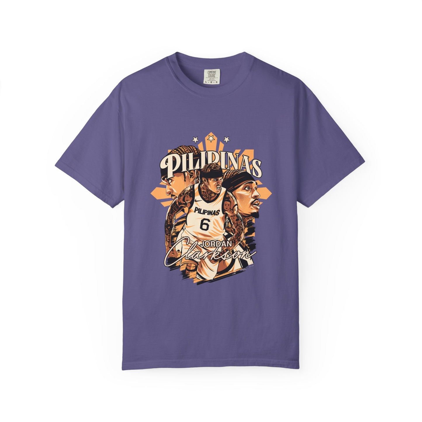 Philippines Graphic T-shirt - Vintage Style for Jordan Clarkson Basketball Fans tee - CreativeRino