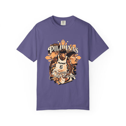Philippines Graphic T-shirt - Vintage Style for Jordan Clarkson Basketball Fans tee - CreativeRino