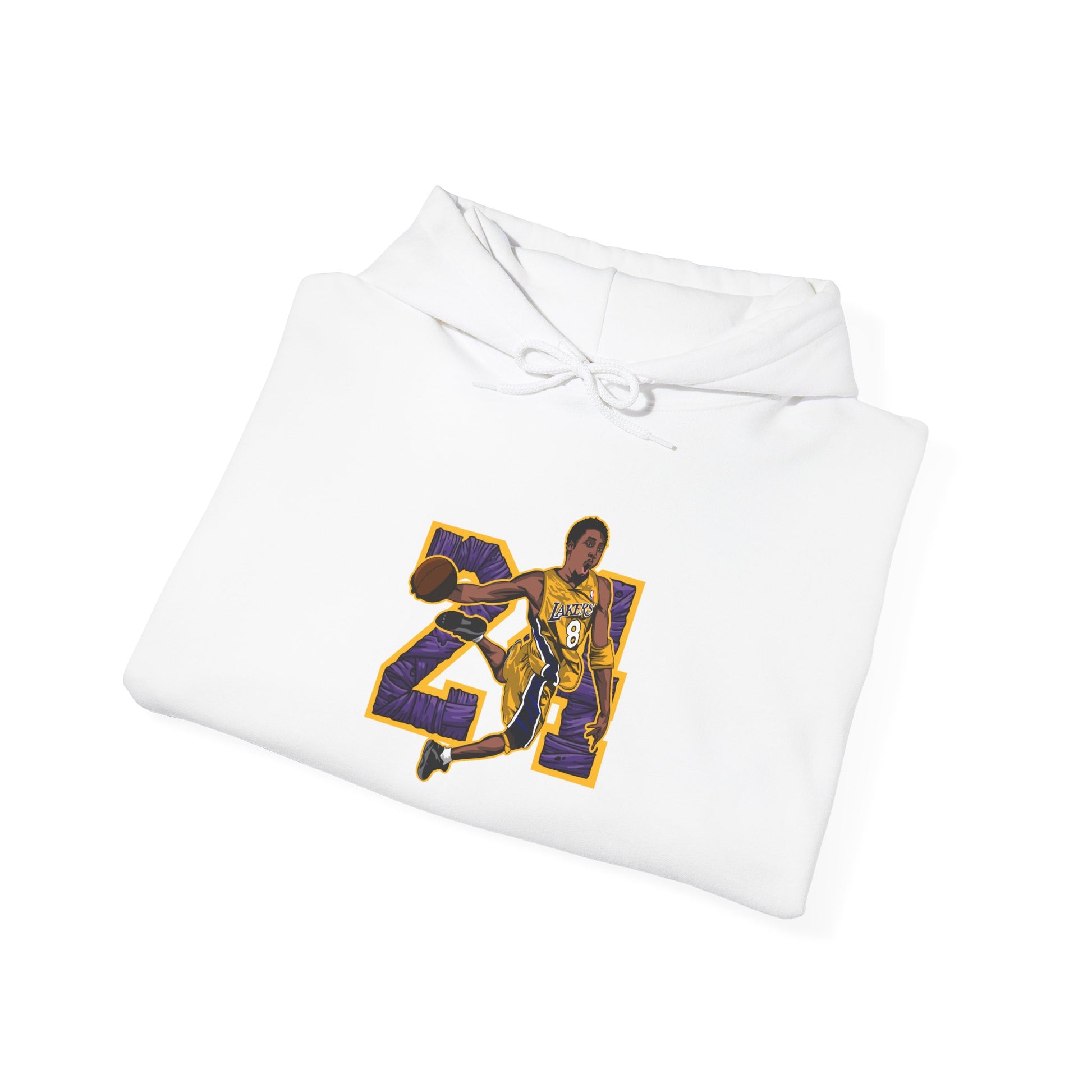 Kobe Bryant Basketball Star Hoodie - Vintage Sports Sweatshirt - CreativeRino