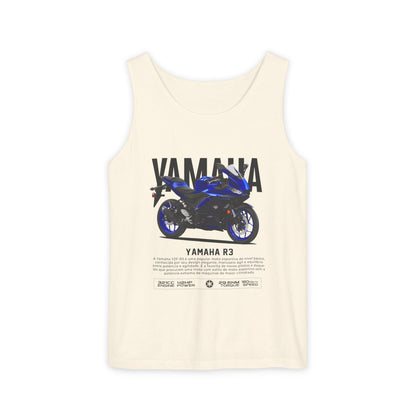 Yamaha R3 Unisex Tank Top - Casual & Comfortable Summer Wear - CreativeRino