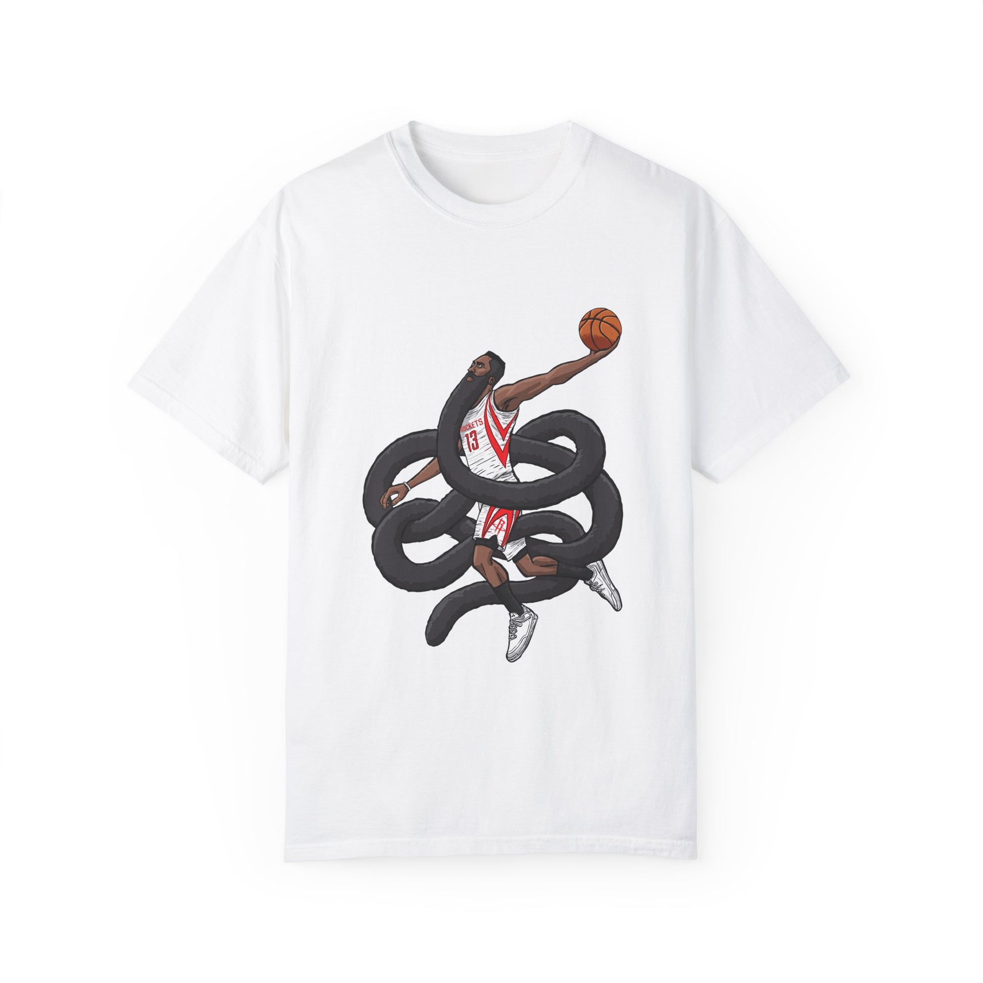 Unisex Basketball James Harden Graphic T-Shirt - Perfect for Sports Enthusiasts - CreativeRino