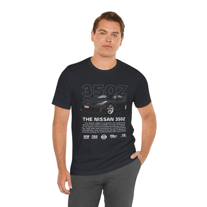 Nissan 350Z Unisex Tee – Perfect for Car Enthusiasts and Motoring Events - CreativeRino
