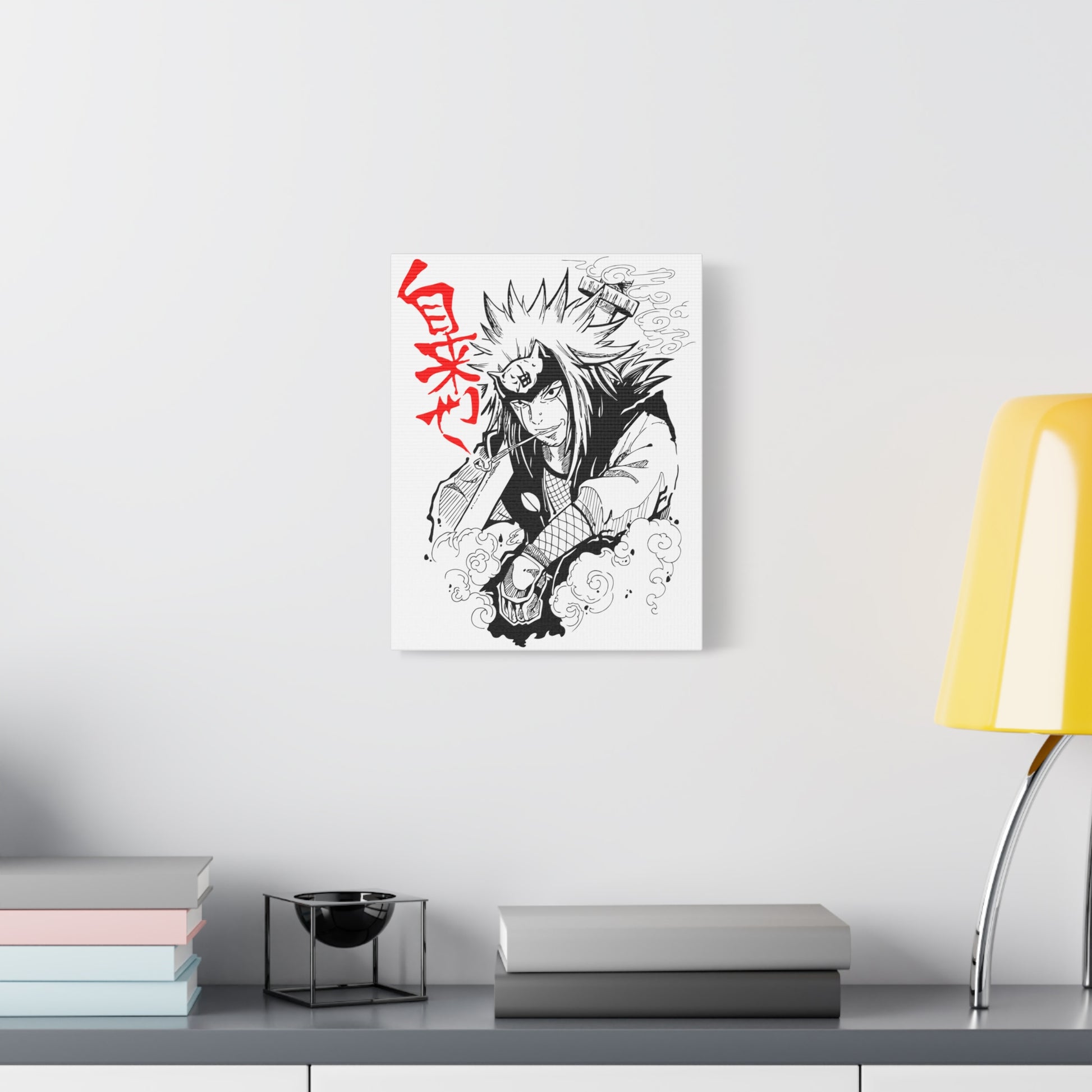 Anime Art Canvas Print - Naruto Matte Stretched Wall Decor - CreativeRino