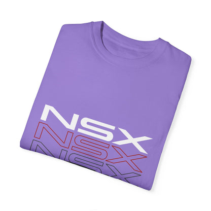 NSX Unisex Garment-Dyed T-Shirt - Retro Car Enthusiast Apparel - CreativeRino