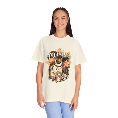 Philippines Graphic T-shirt - Vintage Style for Jordan Clarkson Basketball Fans tee - CreativeRino