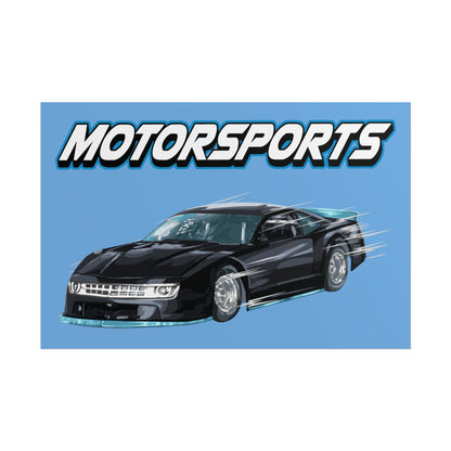 Motorsports Car Rolled Poster - Perfect for Auto Enthusiasts & Racing Fans - CreativeRino