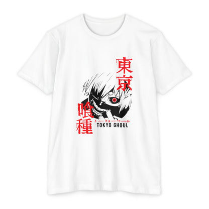 Tokyo Ghoul Unisex CVC Jersey T-shirt - Anime Graphic Tee - CreativeRino
