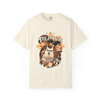 Philippines Graphic T-shirt - Vintage Style for Jordan Clarkson Basketball Fans tee - CreativeRino