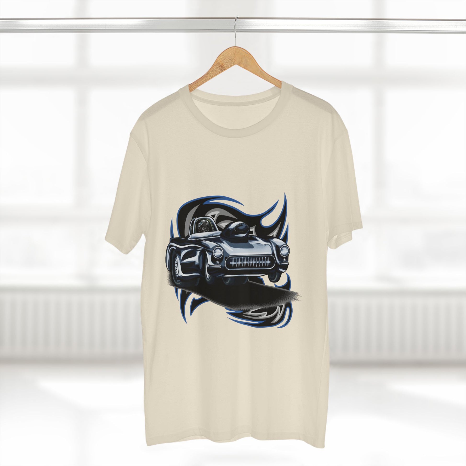 Classic Car Graphic Tee - Retro Automotive T-shirt Design for Car Enthusiasts - CreativeRino