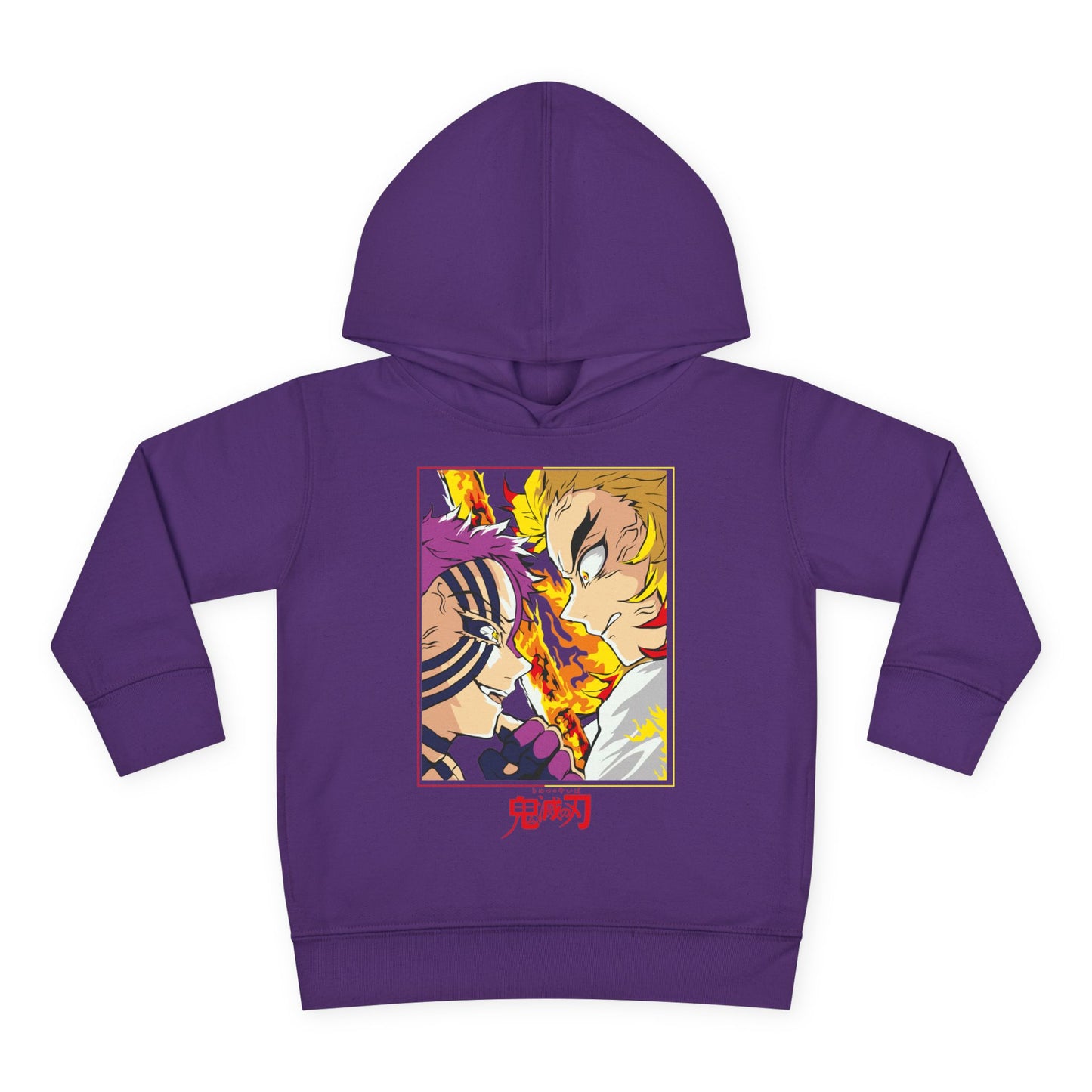 Demon Slayer Anime Toddler Pullover Fleece Hoodie - Perfect for Playtime & Cozy Days - CreativeRino