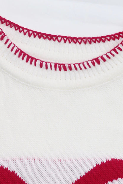 Sweet & Cozy Loose Fit Christmas Sweater | Versatile Long Sleeve Round Neck Holiday Pullover for Women | Festive Knit Jumper eprolo