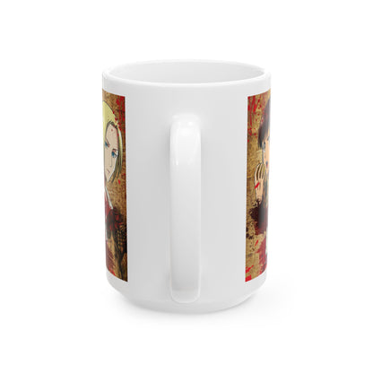 Attack on Titan Ceramic Mug Perfect for Fantasy Anime Lovers - CreativeRino