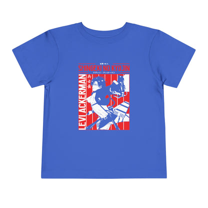 Attack on Titan Toddler Short Sleeve Tee - Shingeki no Kyojin Levi Ackerman Graphic T-shirt - CreativeRino