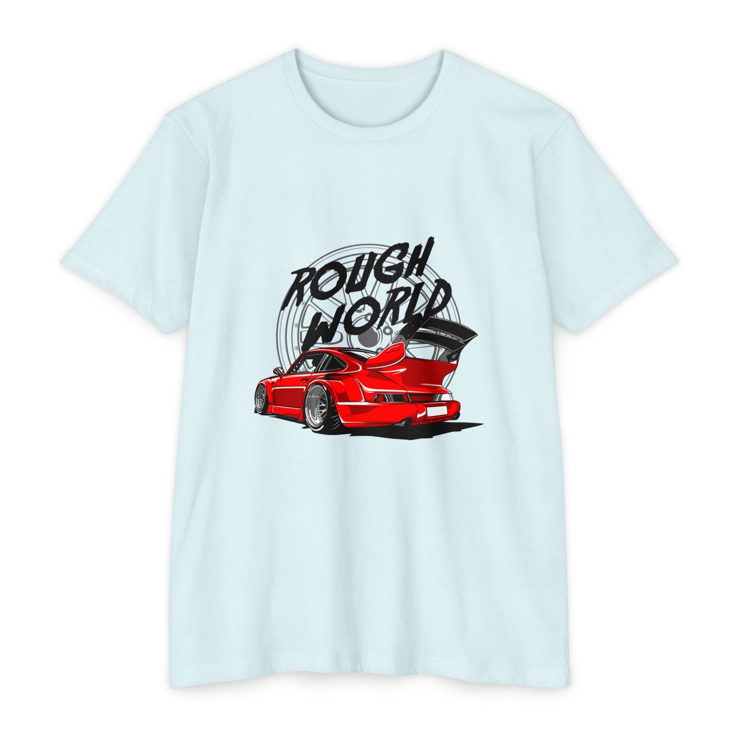 Rough Word Graphic Unisex T-Shirt – Perfect T-shirt for Car Enthusiasts - CreativeRino