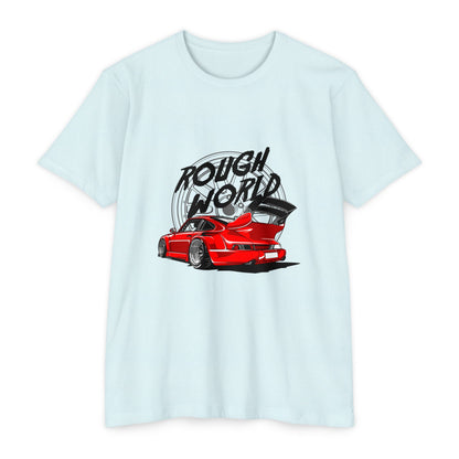 Rough Word Graphic Unisex T-Shirt – Perfect T-shirt for Car Enthusiasts - CreativeRino
