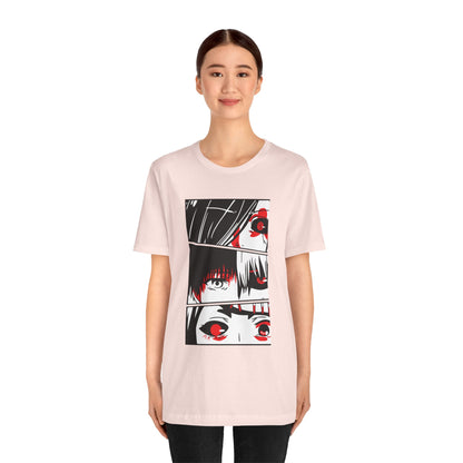 Eye-Catching Unisex Anime Tee - Stylish Graphic Design for Tokyo Ghoul Fans - CreativeRino