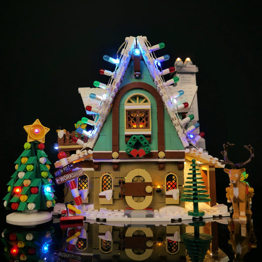 Vonado LED Light Kit with Remote Control for LEGO 10275 Elf Club House | Christmas Series Illumination eprolo