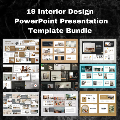 19 Interior Design Powerpoint Presentation Template Bundle CreativeRino