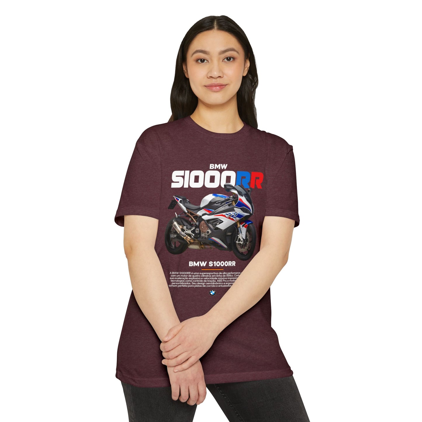 BMW S1000RR Unisex Motorcycle T-Shirt - Perfect Tshirt Gift for Riders - CreativeRino