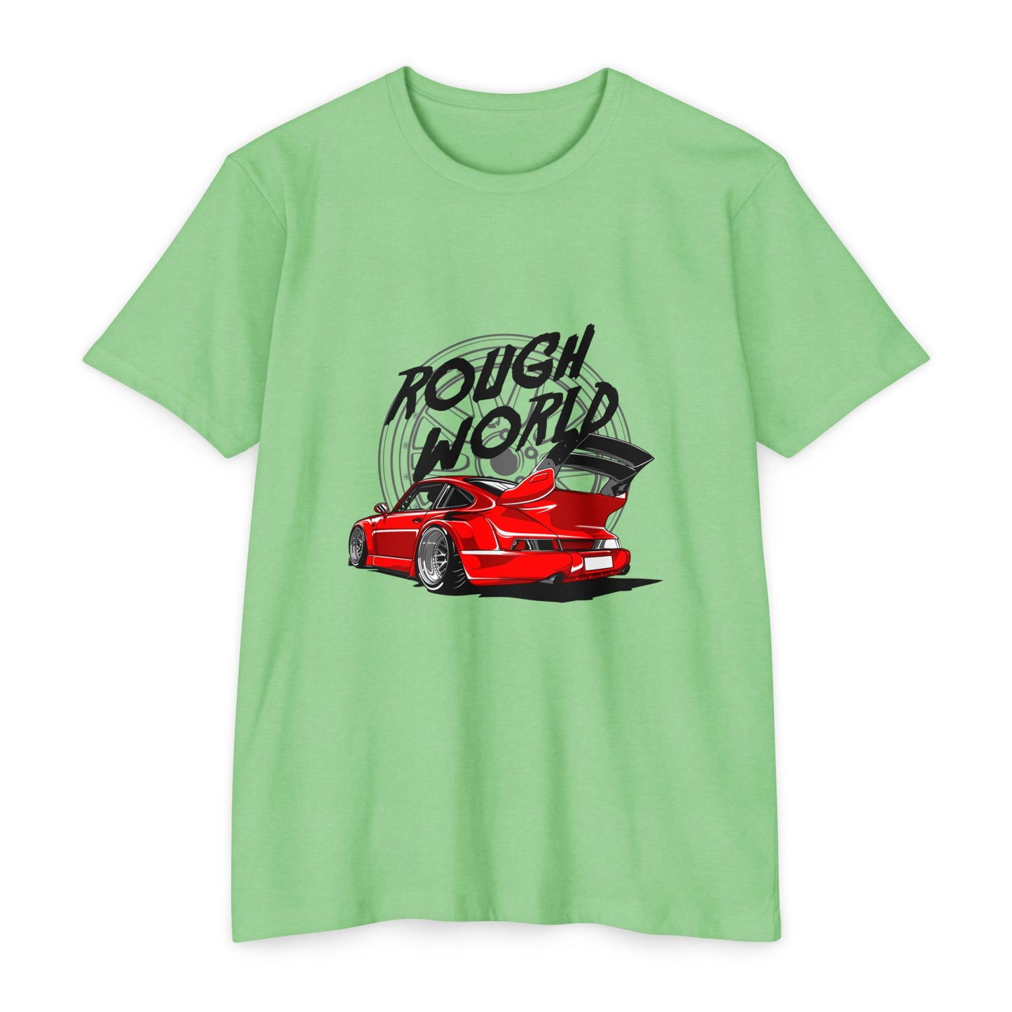 Rough Word Graphic Unisex T-Shirt – Perfect T-shirt for Car Enthusiasts - CreativeRino