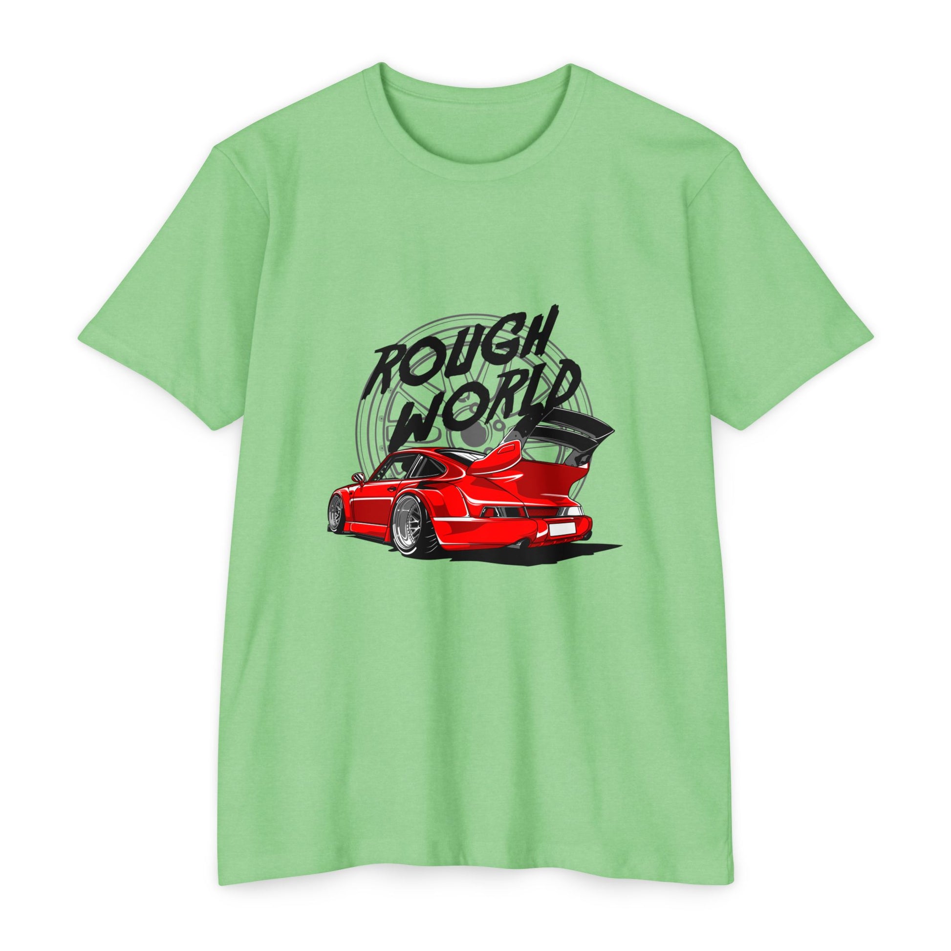 Rough Word Graphic Unisex T-Shirt – Perfect T-shirt for Car Enthusiasts - CreativeRino