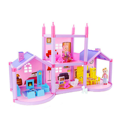 Doll House Villa DIY Assembled House CreativeRino