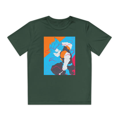 Dragon Ball Youth Graphic Tee - Vibrant Anime Action T-shirt Design - CreativeRino