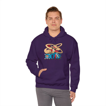 One Piece Inspired Unisex Heavy Blend™ Hoodie - Cozy Anime Sweatshirt for Fans - CreativeRino