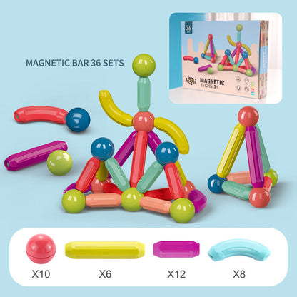 Baby Toys Magnetic Stick Building Blocks Game CreativeRino