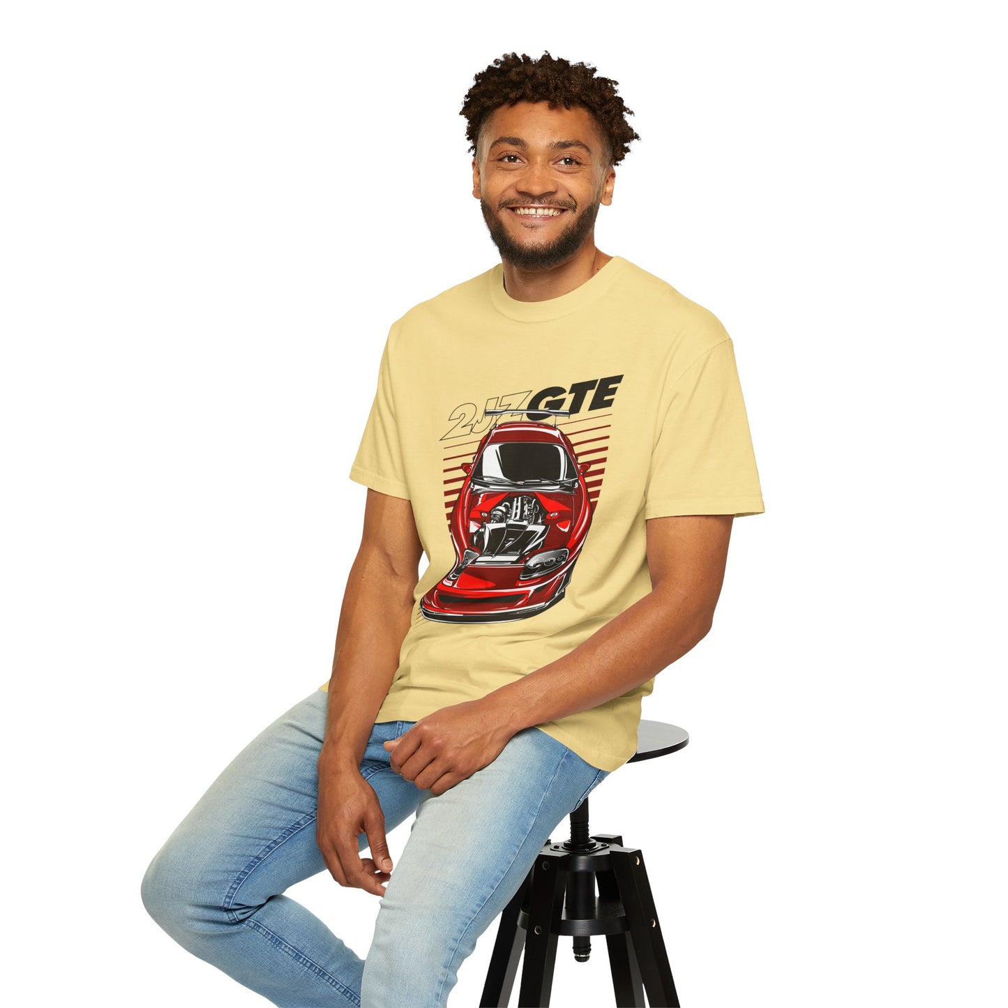 Toyota JZ Engine Car Graphic Unisex T-Shirt - Retro Car Classic Style - CreativeRino