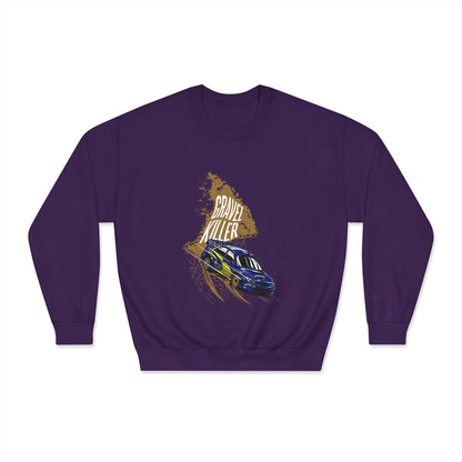 Racing-Themed Unisex Crewneck Sweatshirt - Celebrate Speed & Style! - CreativeRino