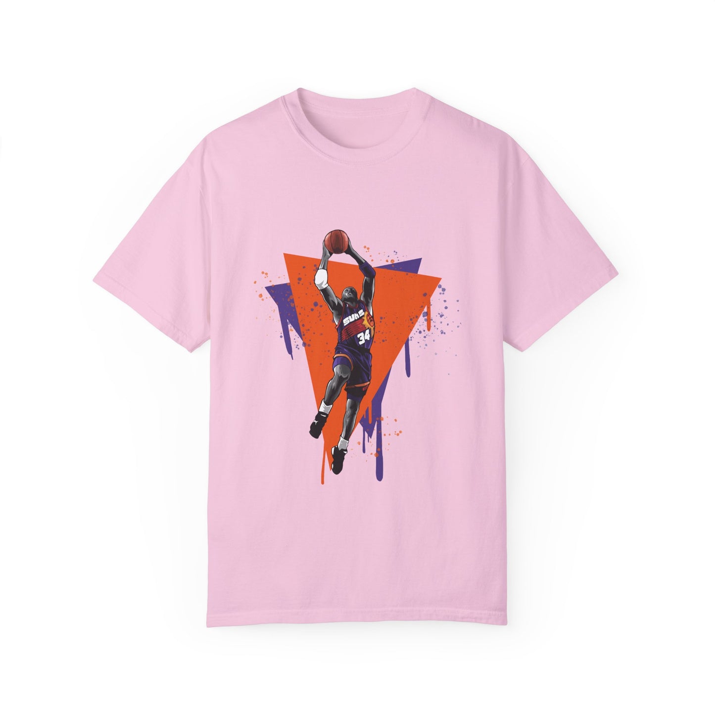 Charles Barkley Basketball T-shirt - Unisex Garment-Dyed Tee - CreativeRino