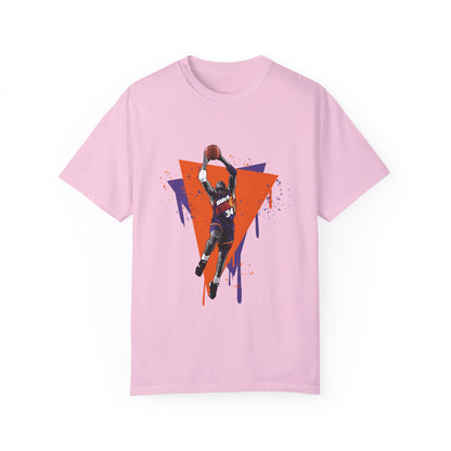 Charles Barkley Basketball T-shirt - Unisex Garment-Dyed Tee - CreativeRino