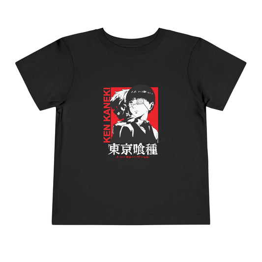 Anime Toddler Short Sleeve Tee - Tokyo Ghoul T-shirt Design - CreativeRino