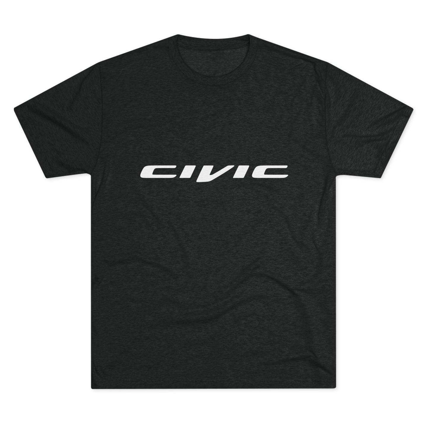 Honda Civic Estilo Enthusiast Unisex Tri-Blend Crew Tee - Retro Car T-shirt Design - CreativeRino