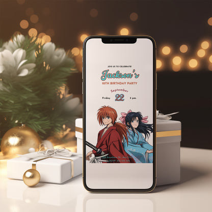 Tower Of God Birthday Invitation Template - CreativeRino