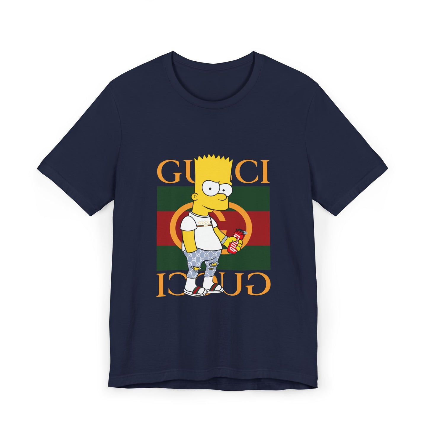 Gucci Bart Simpson Unisex Jersey T-Shirt - CreativeRino