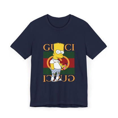 Gucci Bart Simpson Unisex Jersey T-Shirt - CreativeRino