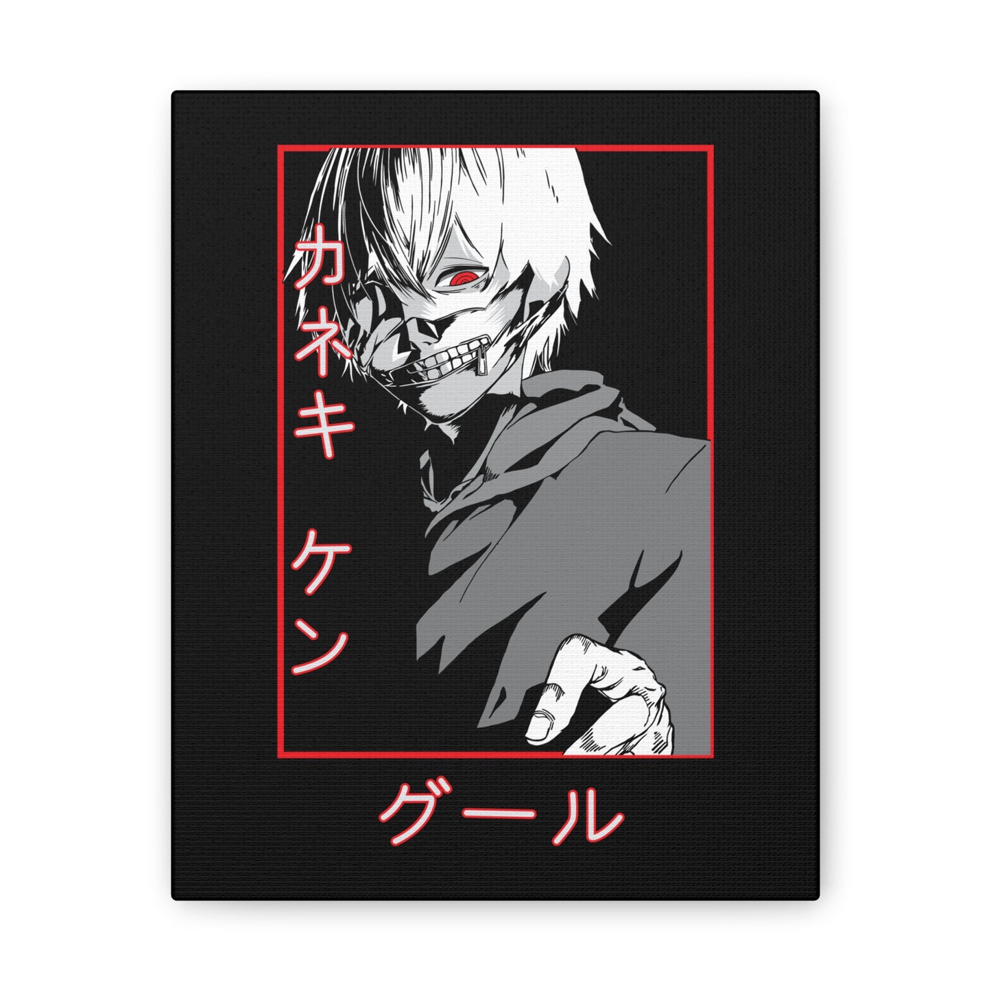 Anime Canvas Art Print - Tokyo Ghoul Inspired Wall Decor - CreativeRino