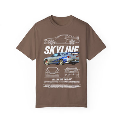Nissan GTR Skyline Unisex  T-Shirt - Perfect T-shirt for Car Enthusiasts - CreativeRino
