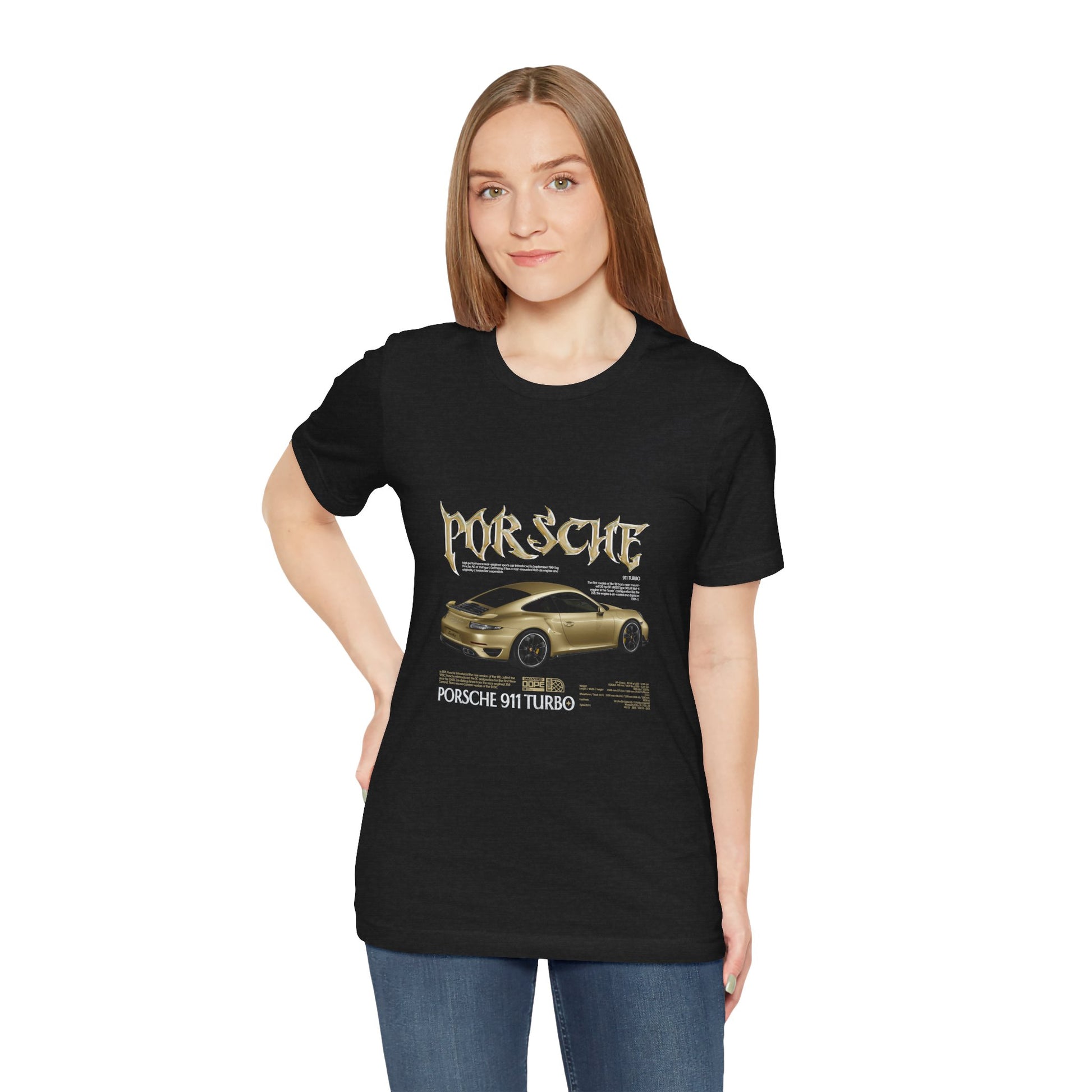 Porsche 911 Turbo Graphic Tee for Car Enthusiasts - CreativeRino