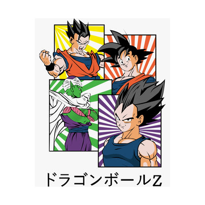 Dragon Ball Z Matte Vertical Poster - Vibrant Anime Wall Art for Fans - CreativeRino