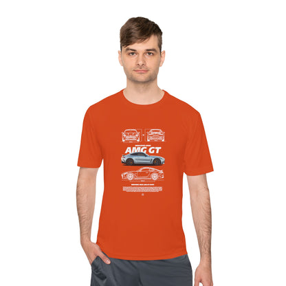 AMG GT Unisex Moisture Wicking Tee | Car T-Shirt - CreativeRino