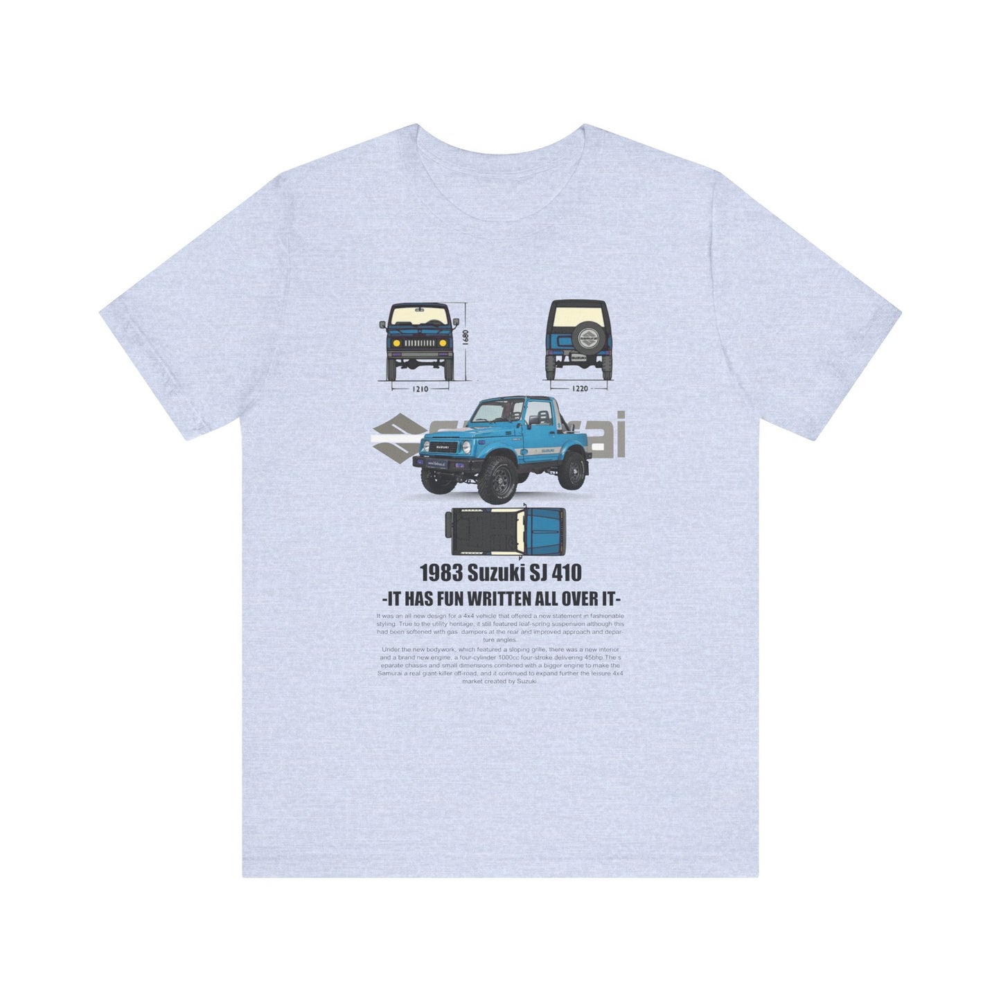 Vintage Suzuki 1983 Graphic Tee - Unisex Short Sleeve T-Shirt - CreativeRino