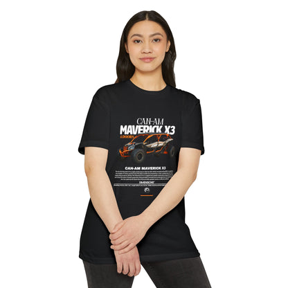 CAN-AM MAVERICK X3 Unisex CVC Jersey T-Shirt | Off-Road Adventure Apparel - CreativeRino