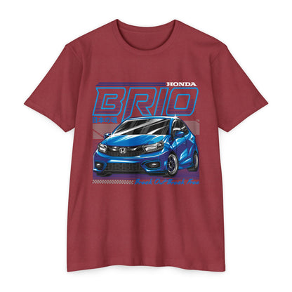 Honda BRIO Unisex Jersey T-Shirt - Break Out! Celebrate Your Love for Cars - CreativeRino