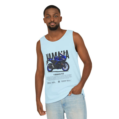 Yamaha R3 Unisex Tank Top - Casual & Comfortable Summer Wear - CreativeRino